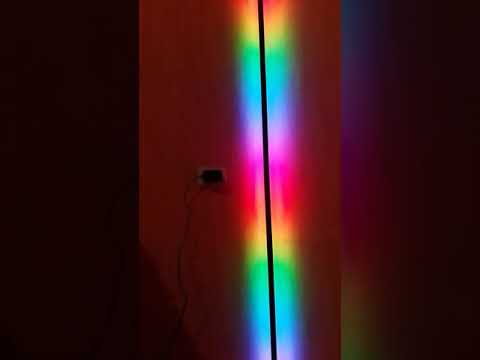 Угловой светодиодный торшер- напольная лампа RGB