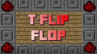 T-FLIP FLOP TUTORIAL - Minecraft Redstone