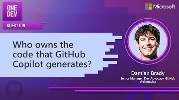 Who owns the code that GitHub Copilot generates?