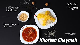 Khoresht Ghaymeh , خورشت قیمه