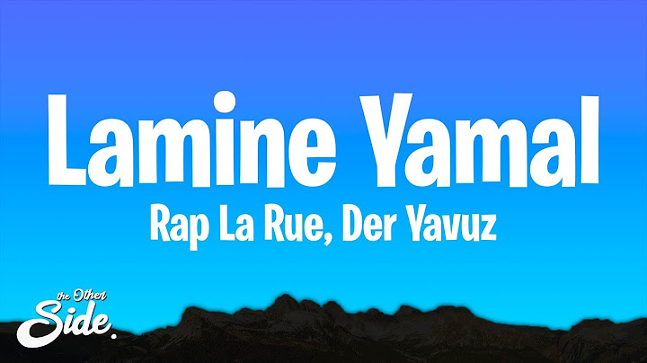 Rap La Rue - Lamine Yamal