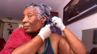 HOW TO DYE YOUR GREYS HAIR USING INSPIRED BY NATURE COLOR/ NATURAL HAIR