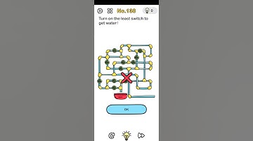 Brain out level no.138 (turn on the least switch to get water)