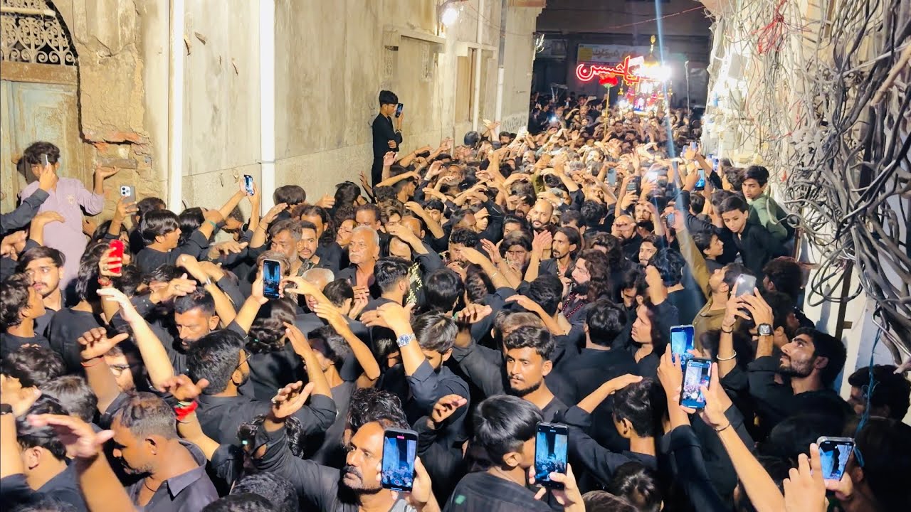 Matmi Manzar //Nihal Shah ka Pir // 19 safar 1447-2025 //@ Khai Road Hyderabad sindh