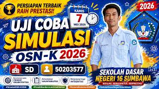 SIMULASI OSN-K 2026 | SD | 50203577 | SD Negeri 16 Sumbawa