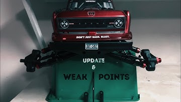 ARRMA OUTCAST 8S - WEAK POINTS & UPDATE!! #KruseNStuff