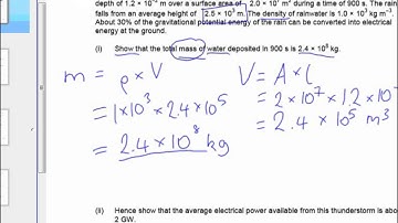 Power, energy and efficiency question