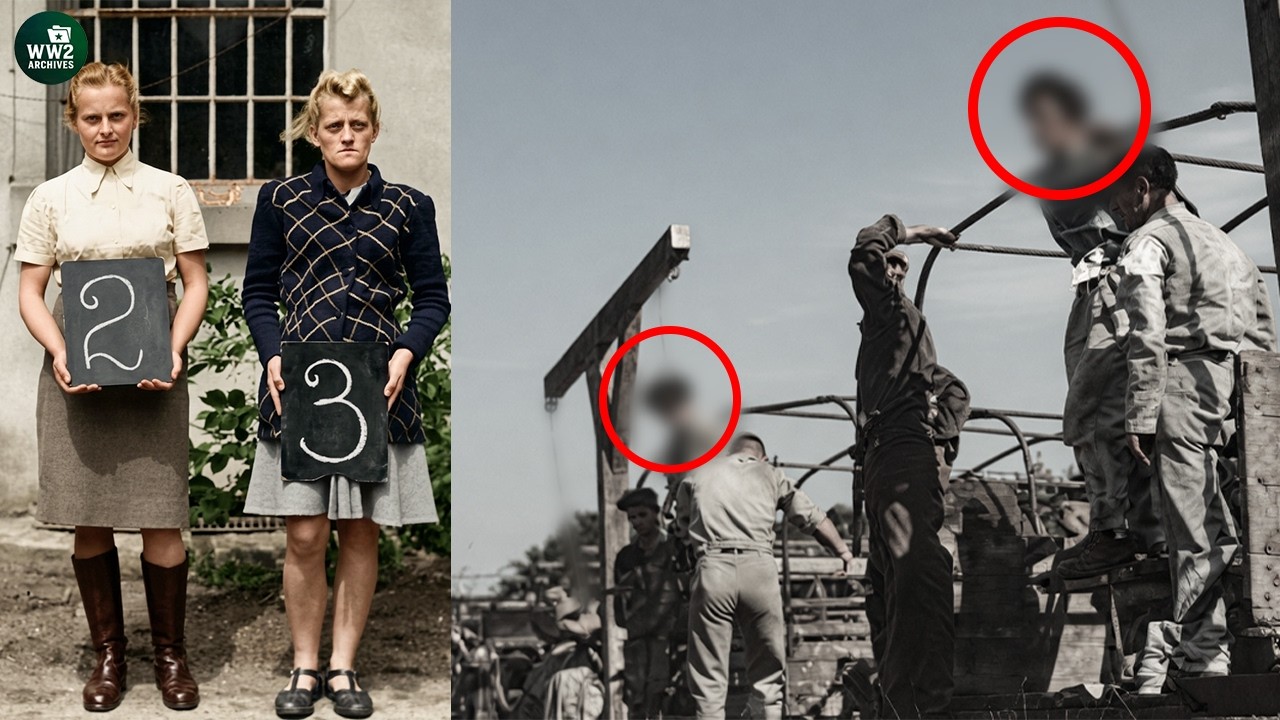 Die berüchtigte öffentliche Hinrichtung weiblicher Nazi-Wachen in Auschwitz nach dem Zweiten Weltkrieg - Schwer zu ertragen