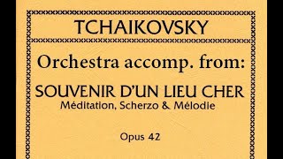 𝐓𝐜𝐡𝐚𝐢𝐤𝐨𝐯𝐬𝐤𝐲🎻𝐒𝐨𝐮𝐯𝐞𝐧𝐢𝐫 𝐝'𝐮𝐧 𝐋𝐢𝐞𝐮, 𝐌𝐯𝐭.𝟏 𝐎𝐑𝐂𝐇𝐄𝐒𝐓𝐑𝐀𝐋#𝐏𝐋𝐀𝐘𝐀𝐋𝐎𝐍𝐆