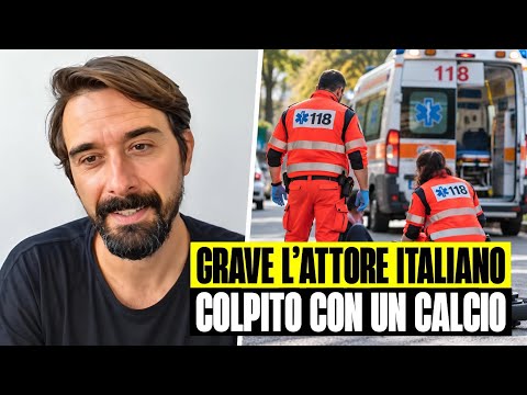 Video ULTIM'ORA GRAVE L'ATTORE DAVIDE IACOPINI: COLPITO CON UN CALCIO MENTRE È SUL MONOPATTINO A ROMA