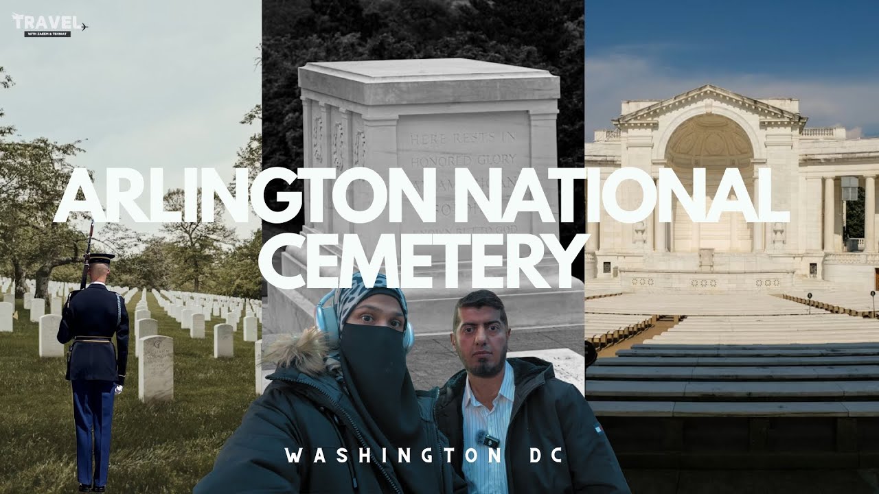 Arlington National Cemetery & Halal Food at Mehran Restaurant | Washington DC | Travelers