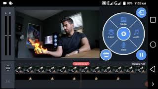 FIRE IN HAND EFFECTS┇KINEMASTER TUTORIAL
