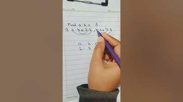 How we can find out the ratio of three terms| ratio|method of finding ratio|