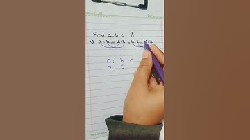 How we can find out the ratio of three terms| ratio|method of finding ratio|