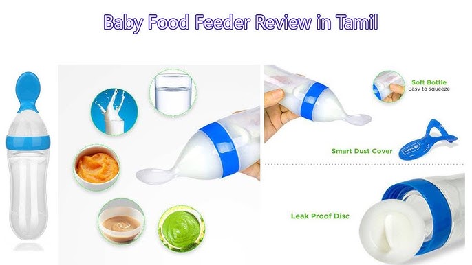 Squeezing Spoon Feeding Baby Bottle – TheToddly