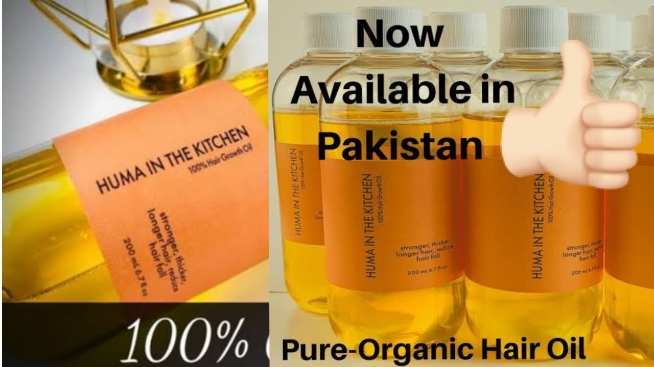 Best organic hair oil from huma in the kitchen100 organic hair oil