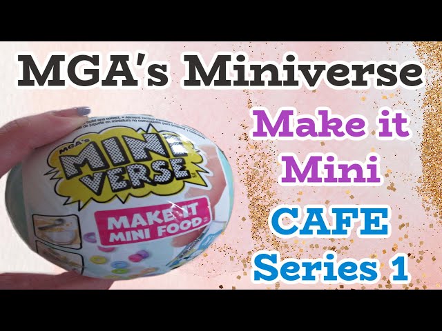 MINIVERSE MAKE IT MINI FOOD CAFE SERIES 1