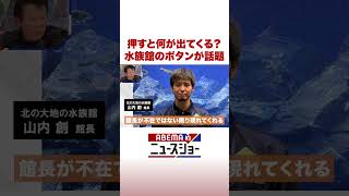 押すと何が出てくる? 水族館のボタンが話題 #ABEMA的ニュースショー #Shorts