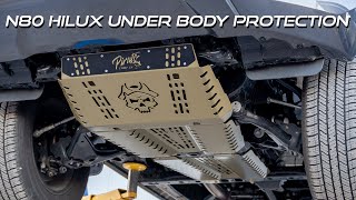 UNDERBODY PROTECTION PLATE FOR TOYOTA HILUX N80 How To Install