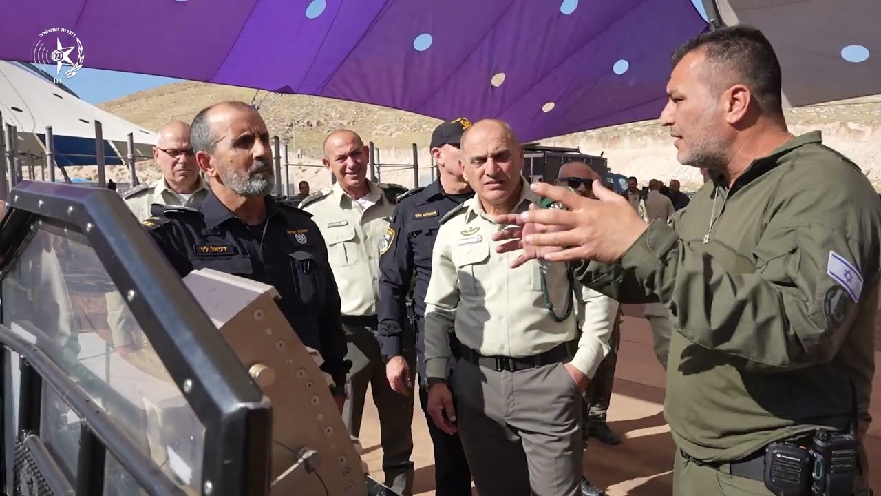 מפכ״ל המשטרה, רב ניצב דני לוי, ערך ביקור רשמי במשמר הגבול לראשונה מאז נכנס לתפקידו