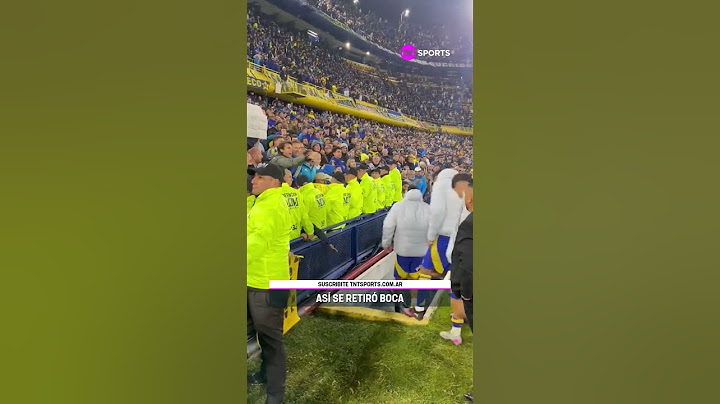 Así se retiraron los jugadores de Boca tras el partido ante Independiente.