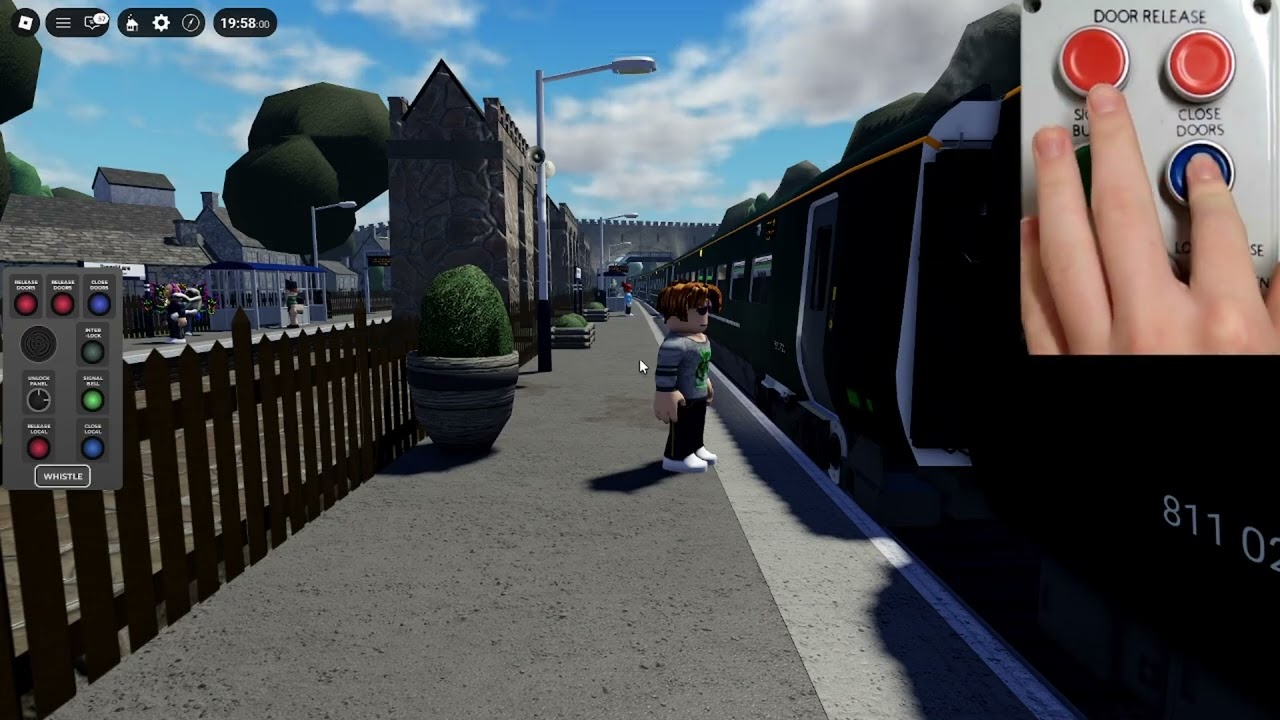 Guard panel showcase for British Railway