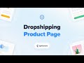 5. Dropshipping Product Page