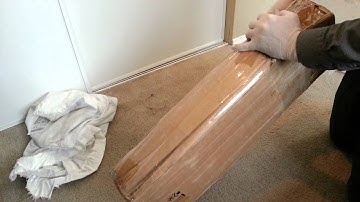 unboxing Russian 9-string gusli (lyre, harp, psaltery) Hand Painted traditional