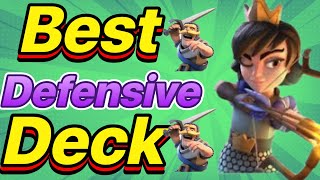 Play Easy Defensieve With This *High Skilled* Deck Clash Royale