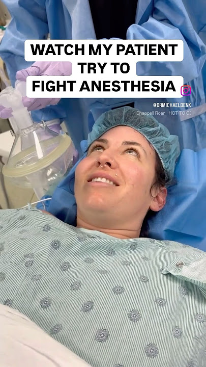 How did she do?! #boardcertifiedplasticsurgeon #anesthesia