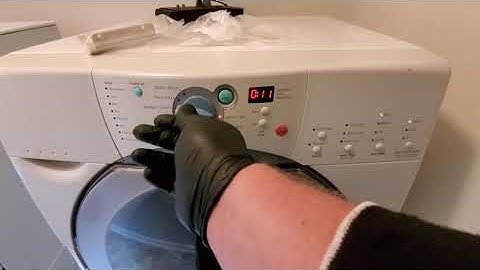 Whirlpool Duet washer diagnostic mode