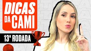 13ª rodada | Dicas da Cami | Cartola 2026 🎩⚽