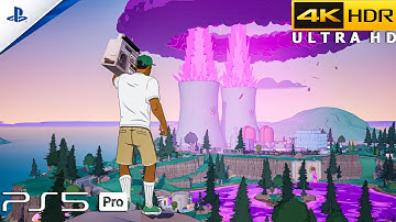 Fortnite (PS5 Pro) 4K 120FPS HDR Gameplay (Seanson The Simpsons)