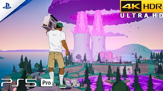 Fortnite (PS5 Pro) 4K 120FPS HDR Gameplay (Seanson The Simpsons)