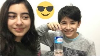 ŞİŞE ÇEVİRME CHALLENGE(Water Bottle Flip Challenge)