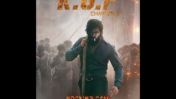 KGF chapter 2 Motion Poster using After effects + photoshop +premier pro || by Dinesh ||