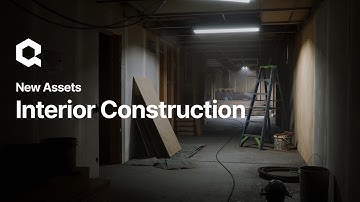 Interior Construction | Quixel Megascans | Now on @Fab