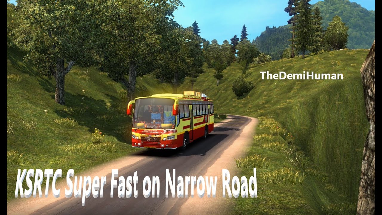 Euro Truck Simulator 2 Narrow Roads