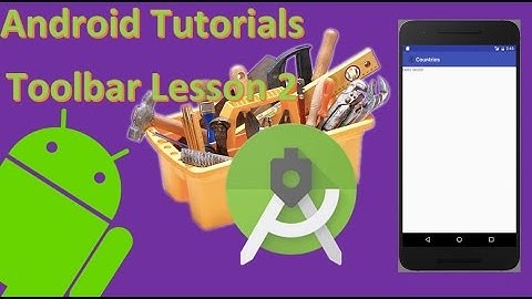 Android Studio Adding Icon/Image to Toolbar | 6