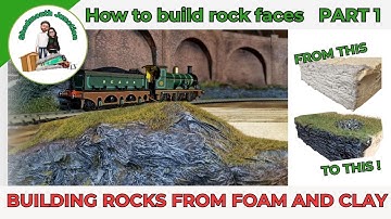 How To Build Rock Faces For Model Railways Part:1