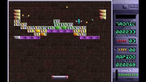 Tronic (1996 - DOS) - DOSBox 0.74