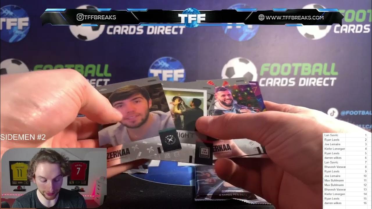 TOPPS SIDEMEN CHROME RANDOM PACK BREAK #2 - YouTube