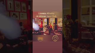 Lioness Afreeka Live at African Jazz Club #reggae #music #lionessafreeka #afroreggaequeen