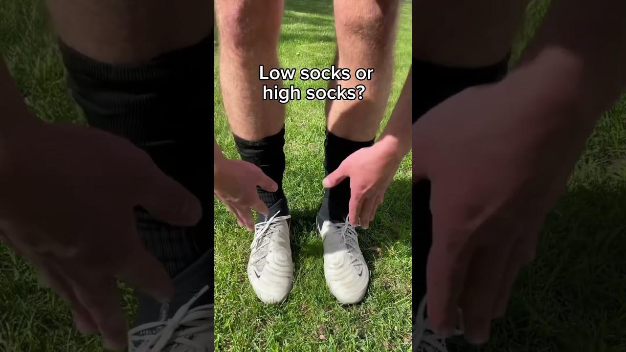 Low or High Socks? 🤔⚽️ 