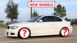 New Wheels in the 750whp Single turbo 135i