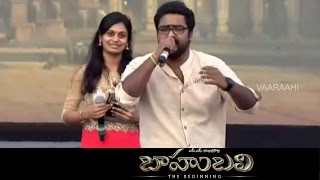 Keeravani SPL Songs Performace At Baahubali - The Beginning -Audio Launch|| Prabhas, SS Rajamouli