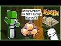 Why Dream IS NOT Lucky in Minecraft Manhunt (Proof)