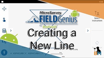 FieldGenius for Android: Creating a Line | Bench Mark