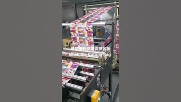 Mask Die Cutting Bag Making Machine