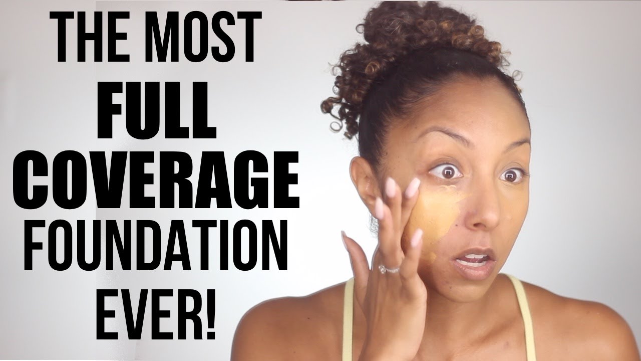 The Most Full Coverage Foundation EVER! DERMACOL! Cover Acne & Scars!  | BiancaReneeToday